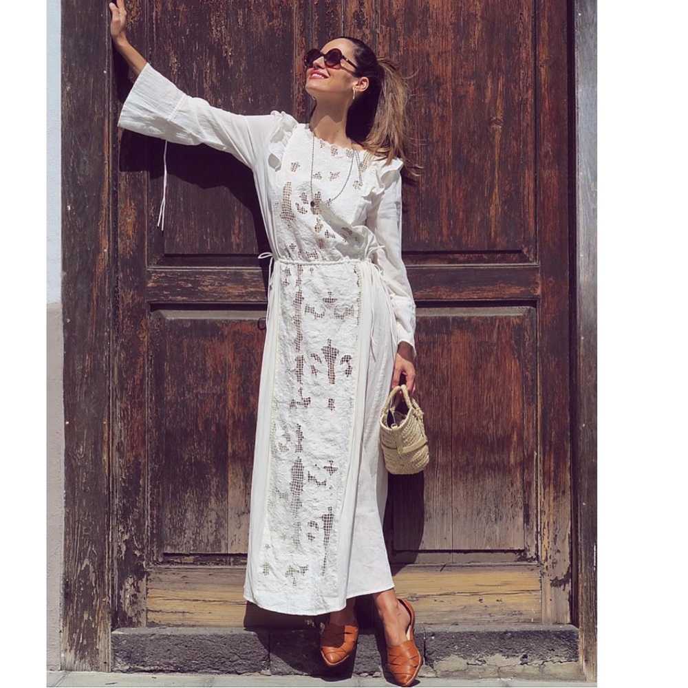 Free People AntikBatik Boho Embroidered Maxi Dress - Picture 5 of 8